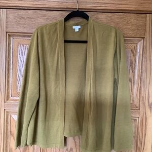 JJILL Lightweight Sweater/Gold